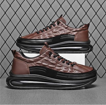 Premium Leather Sneakers Effortless Comfort