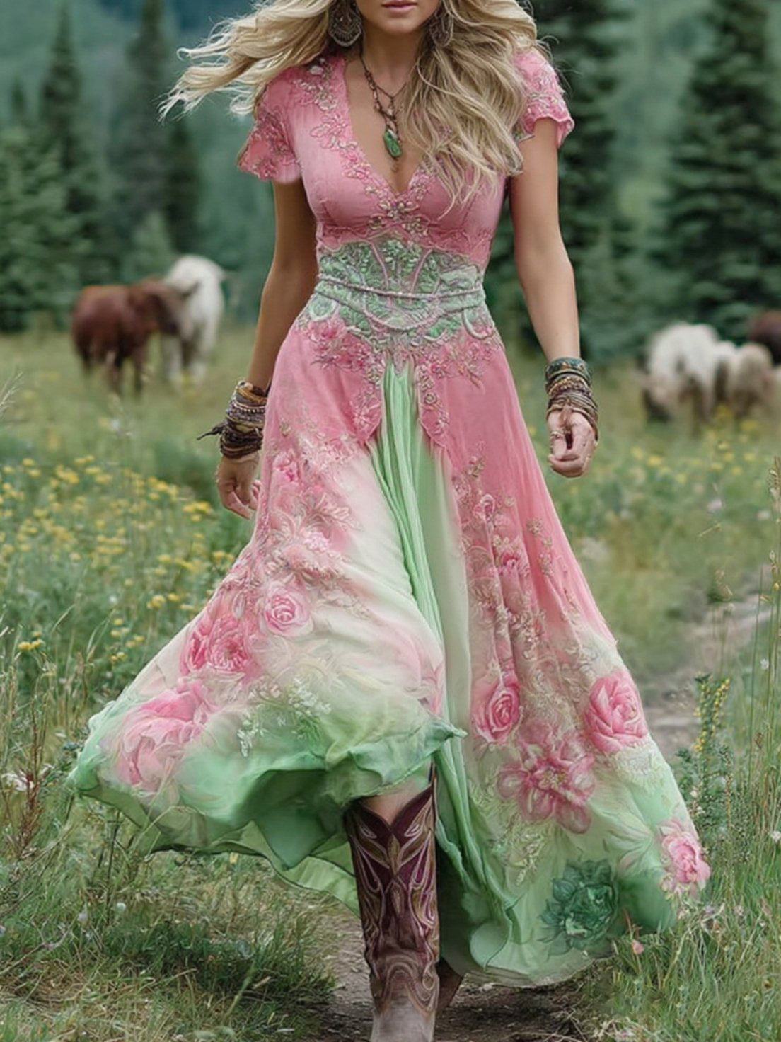 Isla Grace Maxi Dress