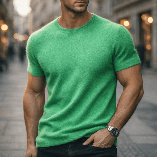 Cassian Cashmere Tee - Soft Everyday Essential