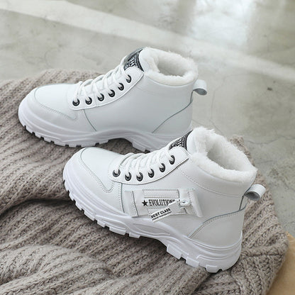 Waterproof Lace-Up Ankle Boots - Exceptional Quality