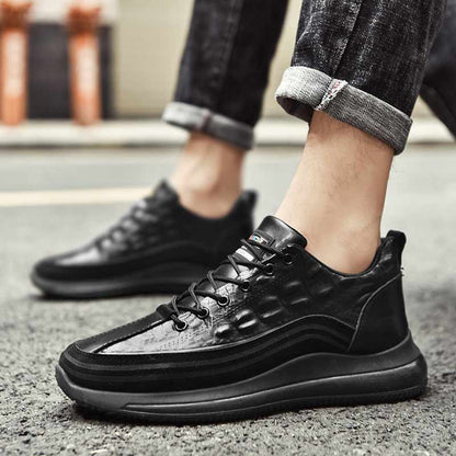 Premium Leather Sneakers Effortless Comfort