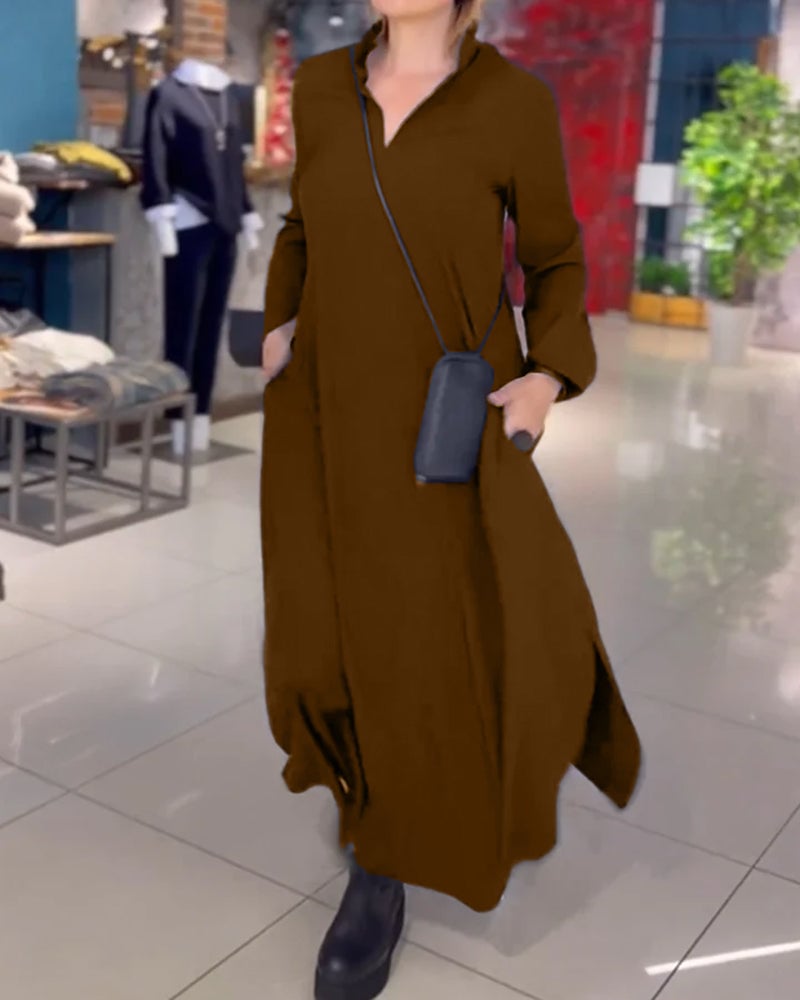 Loose - Casual Maxi Shift Dress