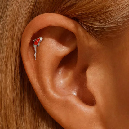 Koi Stud Earrings
