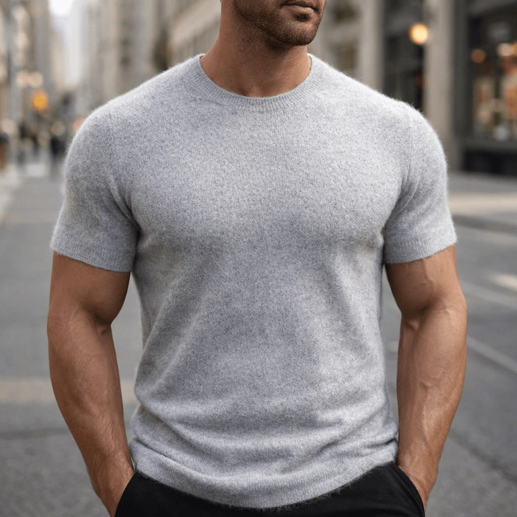 Cassian Cashmere Tee - Soft Everyday Essential