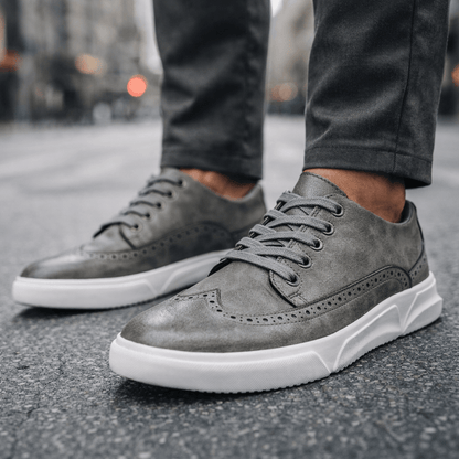 Harrington - Comfortable Leather Trainers