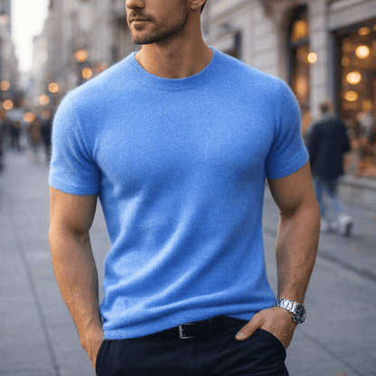 Cassian Cashmere Tee - Soft Everyday Essential