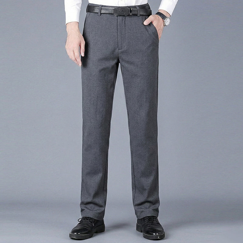 Men's Classic Casual Pants - High Elasticity