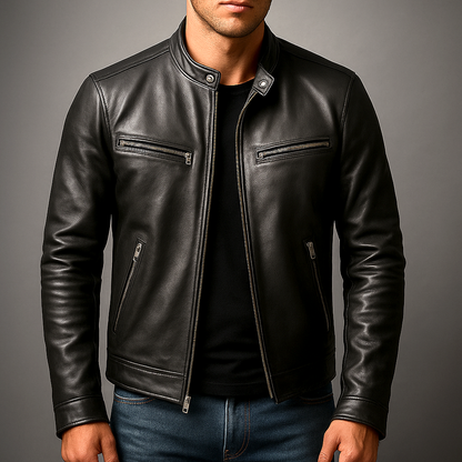 Vintage Leather Jacket - Durable Leather Jacket