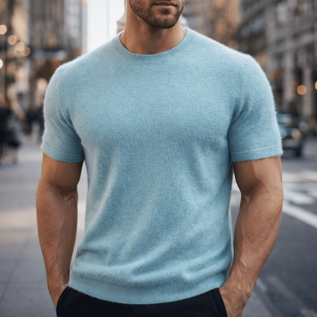 Cassian Cashmere Tee - Soft Everyday Essential