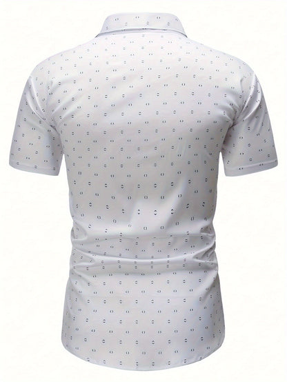 GIULIO - Light Summer Shirt with Print