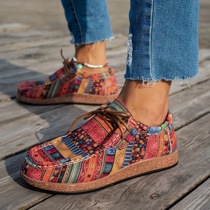 Colorful Artistic Loafers - Comfortable Casual Slip on