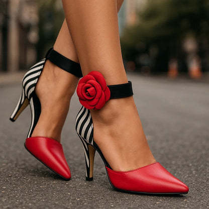 Angelique | Floral Elegance Heels