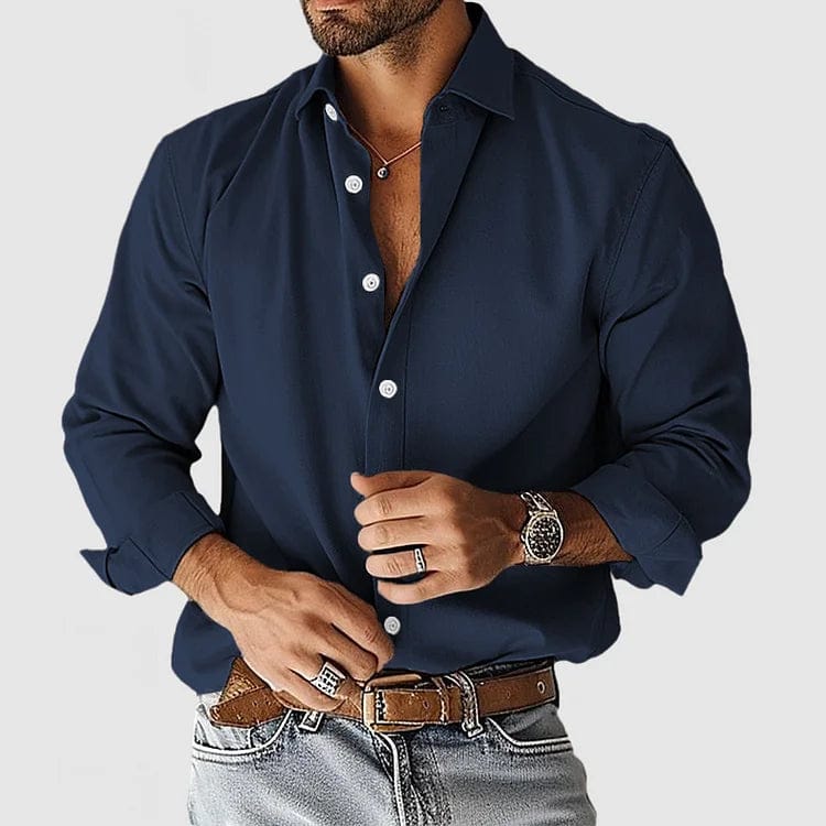 Leandro Shirt - Soft Brushed Cotton Shirt