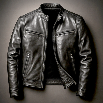 Vintage Leather Jacket - Durable Leather Jacket