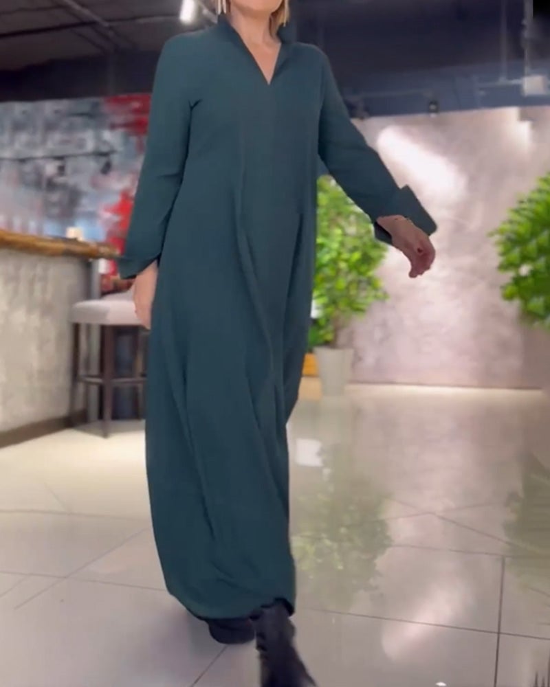 Loose - Casual Maxi Shift Dress