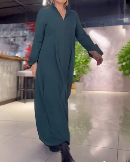 Loose - Casual Maxi Shift Dress