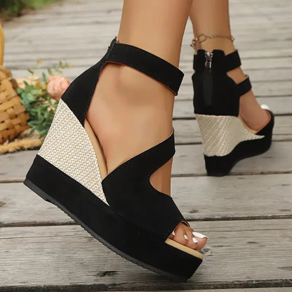 Valencia - Comfortable Wedge Sandals