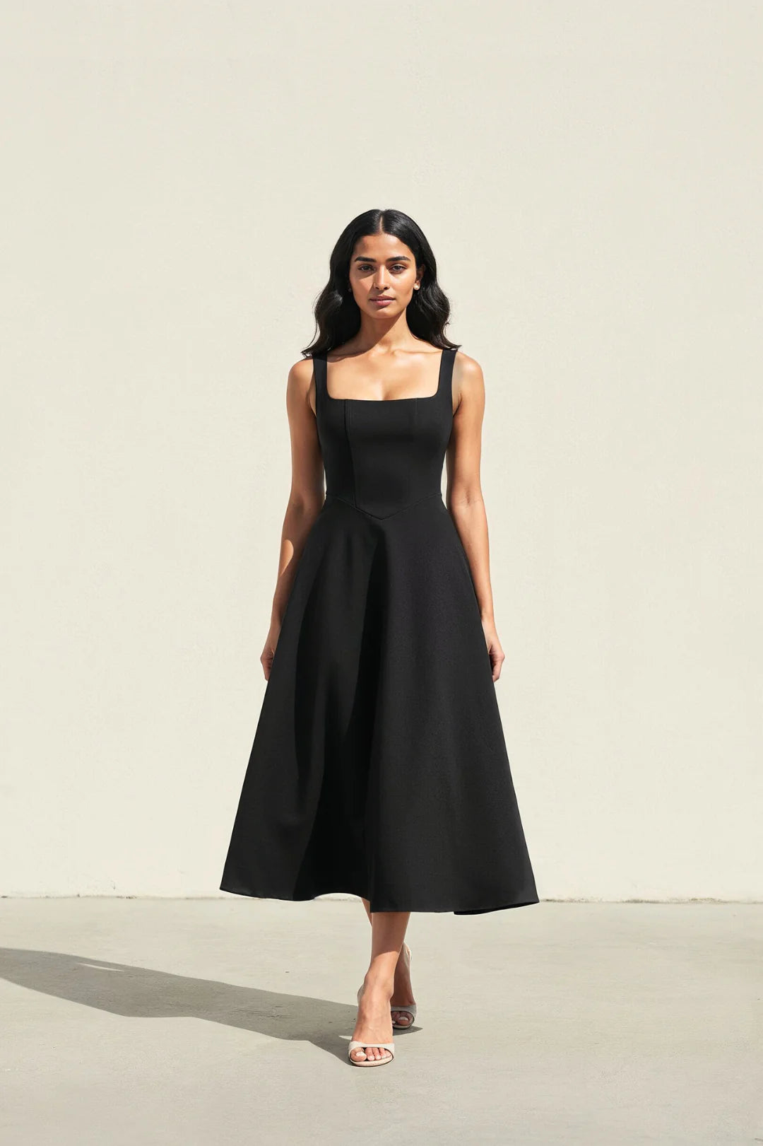 Gracen — Women's Flowing Midi Dress