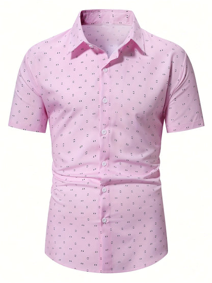 GIULIO - Light Summer Shirt with Print
