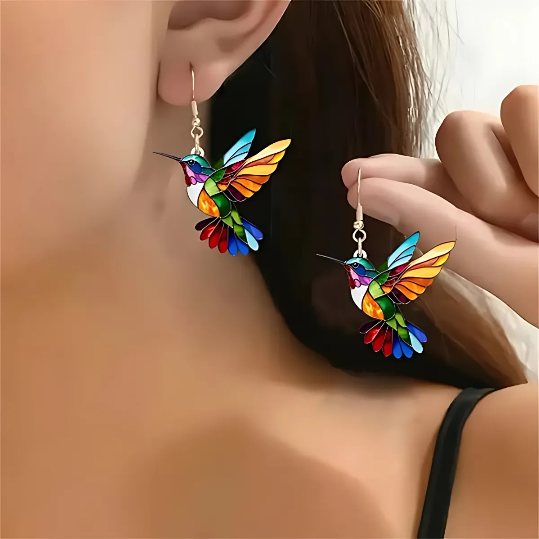 Hummingbird Necklace - Unique Jewelry