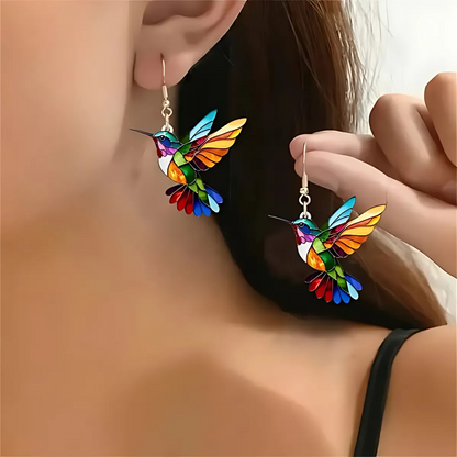 Hummingbird Necklace - Unique Jewelry