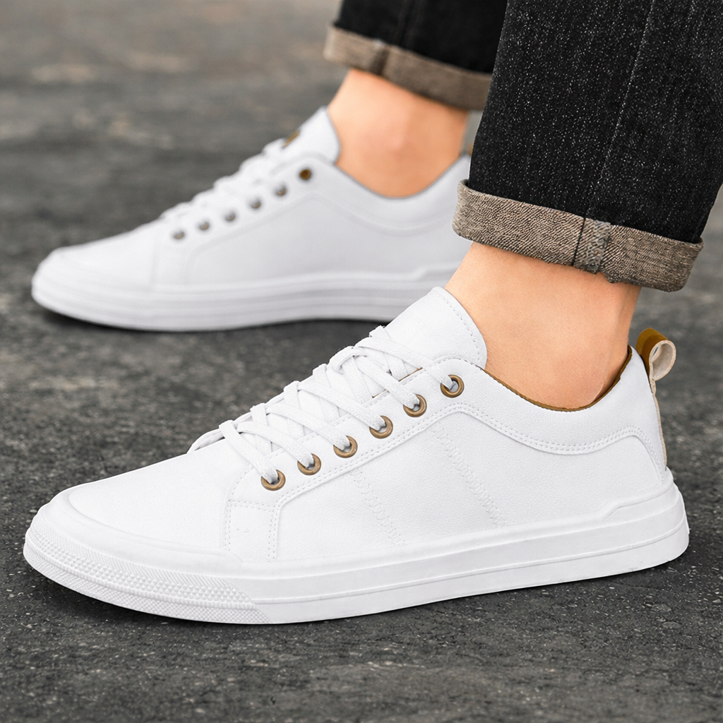 Harrington Leather Trainers