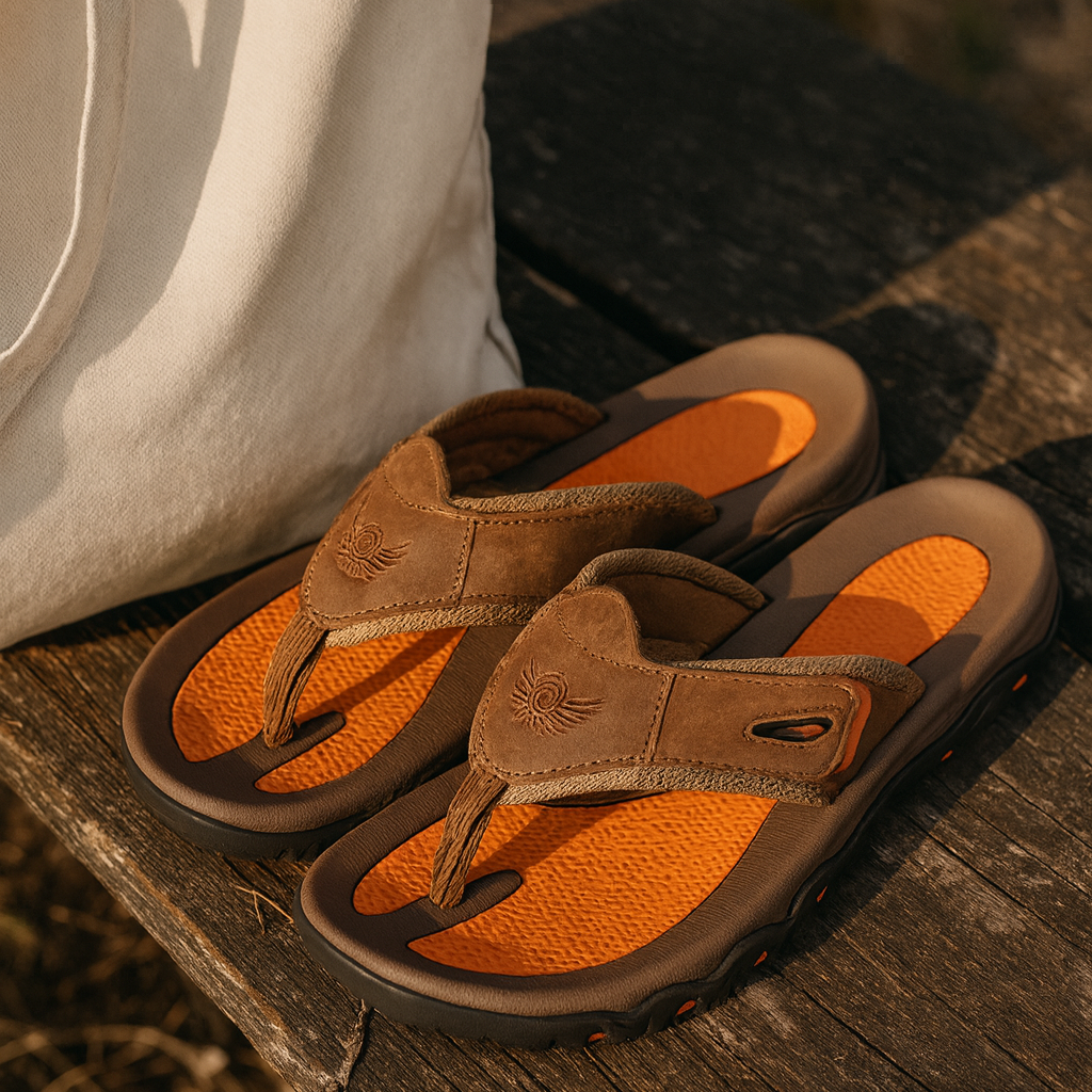 LANGFORD LEATHER SANDALS - Comfortable Leather Sandals