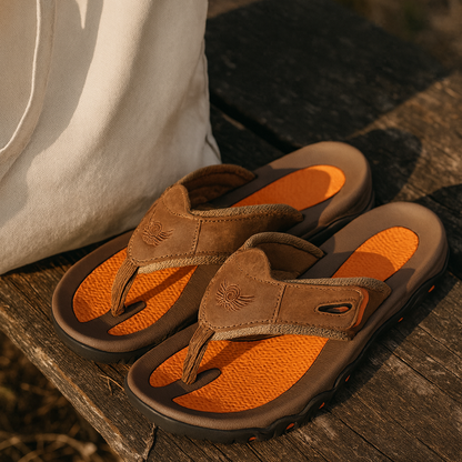 LANGFORD LEATHER SANDALS - Comfortable Leather Sandals