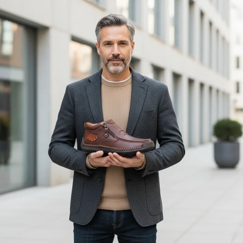 BARTON - Comfortable Handmade Leather Shoes