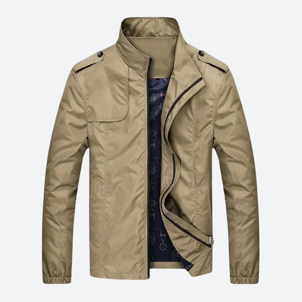 Men's Bomber Jacket - Premium Fabric Lightweight Bomber