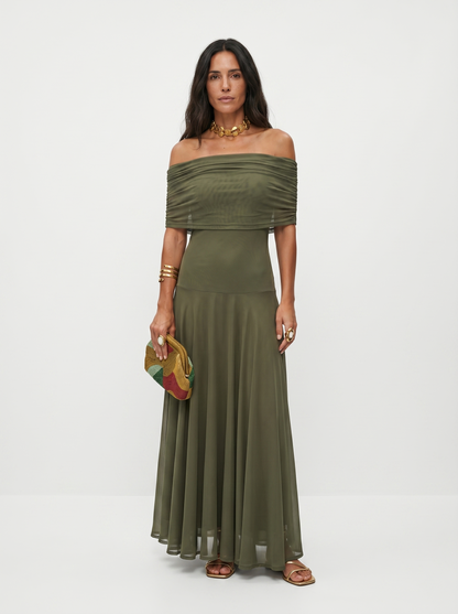 Nimrose — Elegant Minimalist Maxi Dress