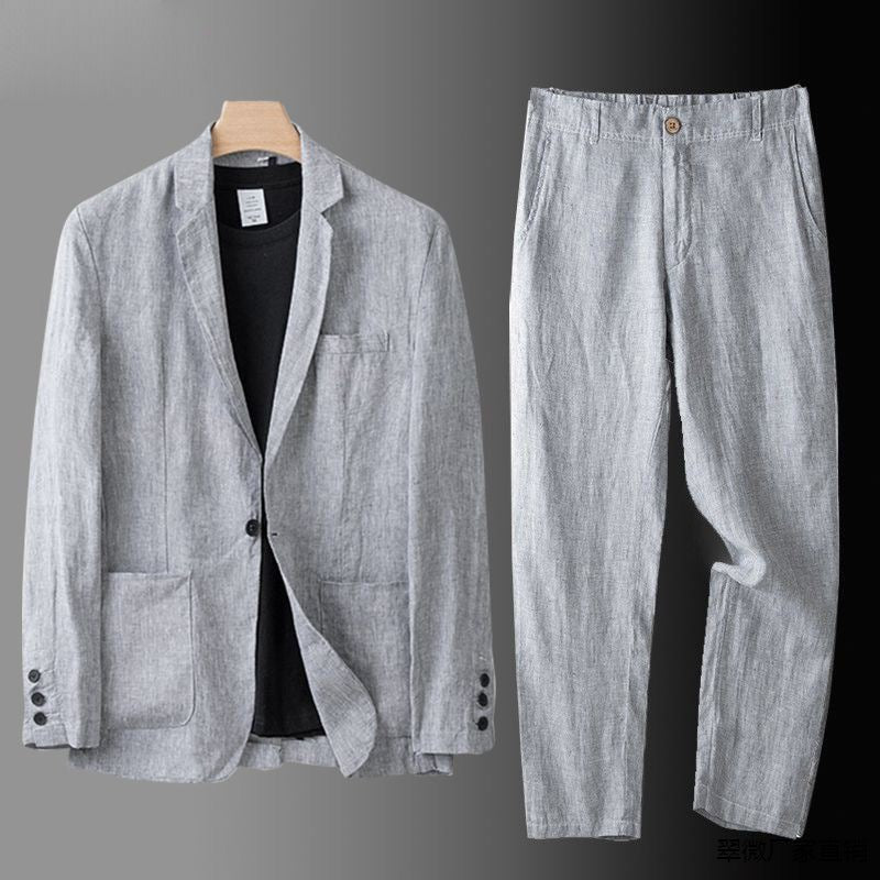 Lucas | Premium Linen Suit with Classic Cut