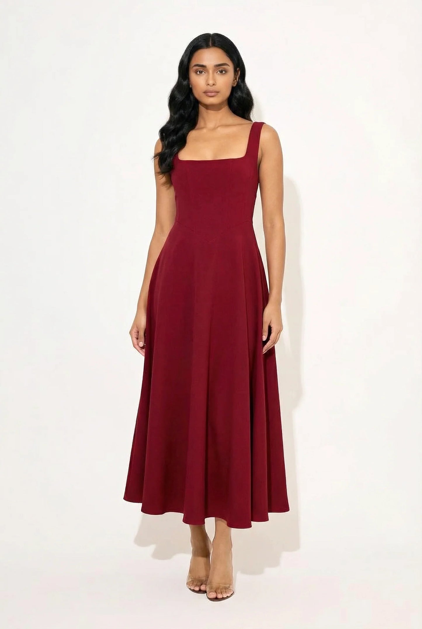 Gracen — Women's Flowing Midi Dress