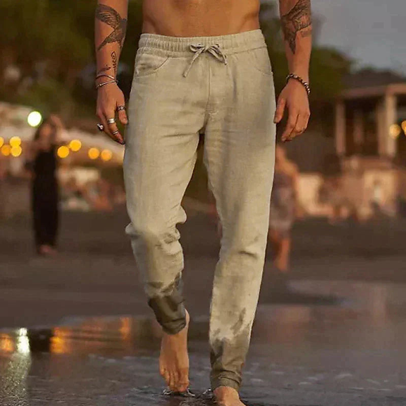 Linen Beach Pants – Relaxed Breathable