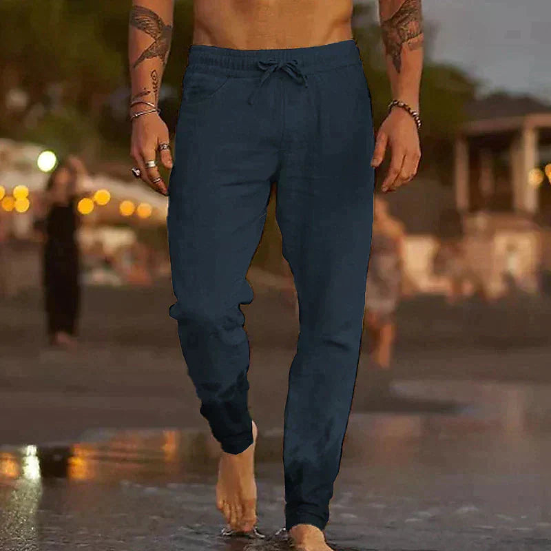 Linen Beach Pants – Relaxed Breathable