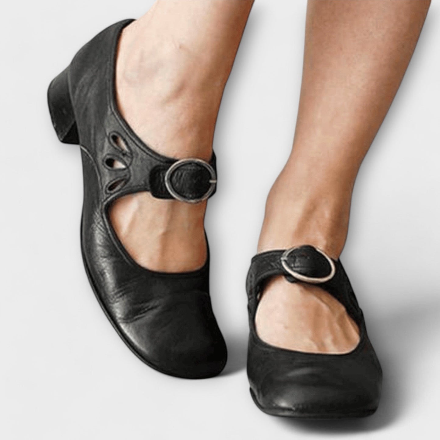 Iveta – Mary Jane Block Heel Shoes Comfort