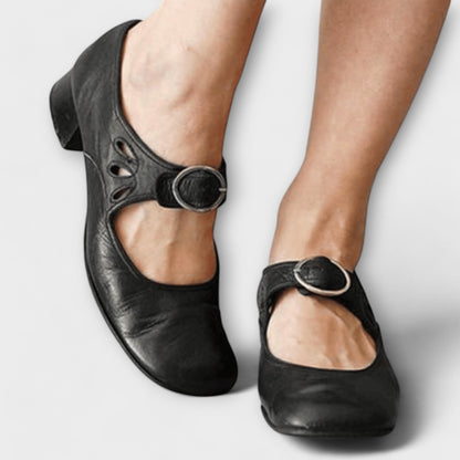 Iveta – Mary Jane Block Heel Shoes Comfort