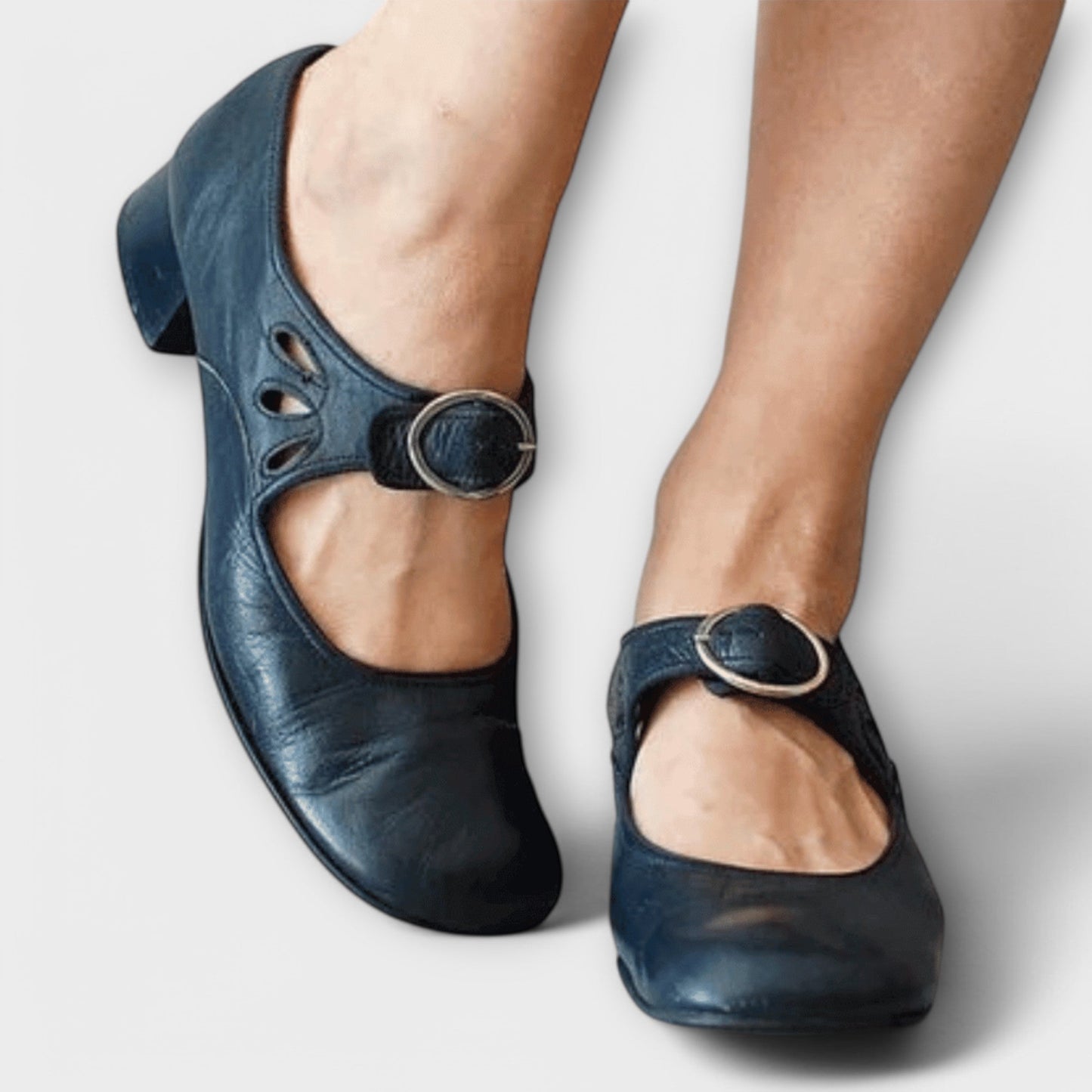 Iveta – Mary Jane Block Heel Shoes Comfort