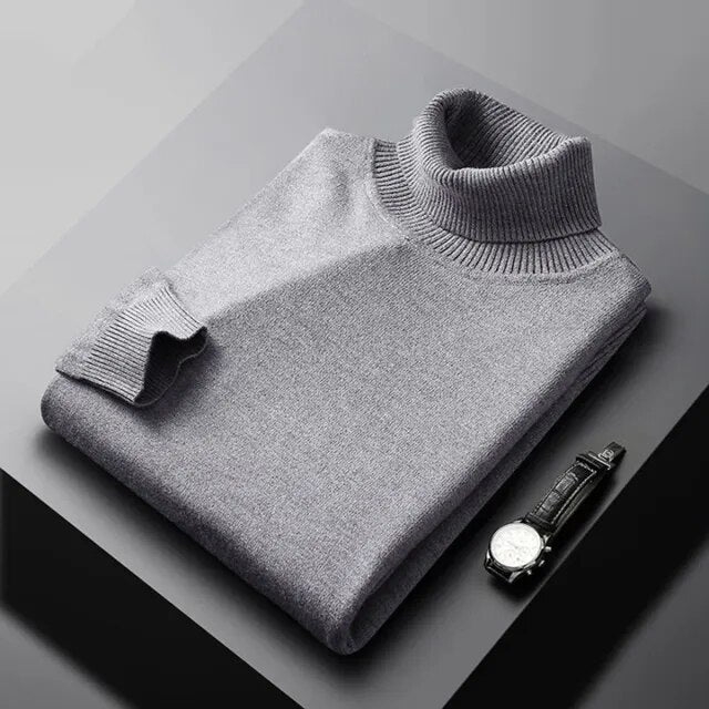Monte Carlo Cashmere Turtleneck - Ultra-soft Turtleneck