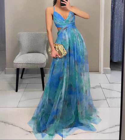 Floral Elegance - Timeless Maxi Dress