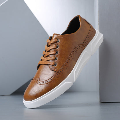 Harrington - Comfortable Leather Trainers