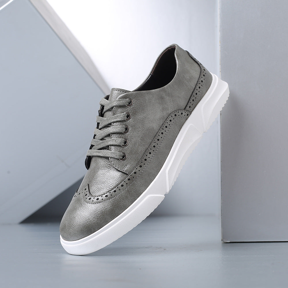 Harrington - Comfortable Leather Trainers