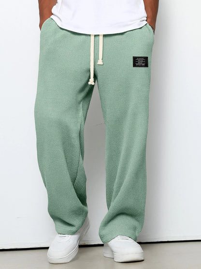 Nino - Comfortable Wide Leg Pants for Men with Adjustable Waist