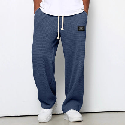 Nino - Comfortable Wide Leg Pants for Men with Adjustable Waist