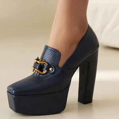 ALESSIA PLATFORM HEELS - Confident Elevated Heels