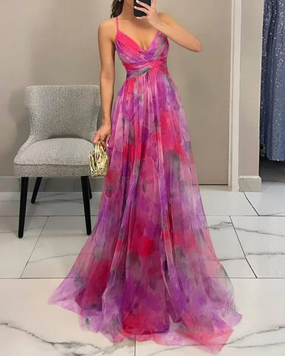 Floral Elegance - Timeless Maxi Dress
