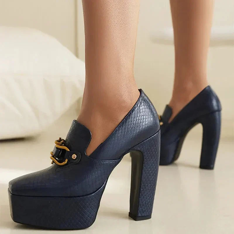ALESSIA PLATFORM HEELS - Confident Elevated Heels