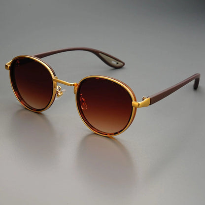 Carson Rift — Vintage Round Sunglasses