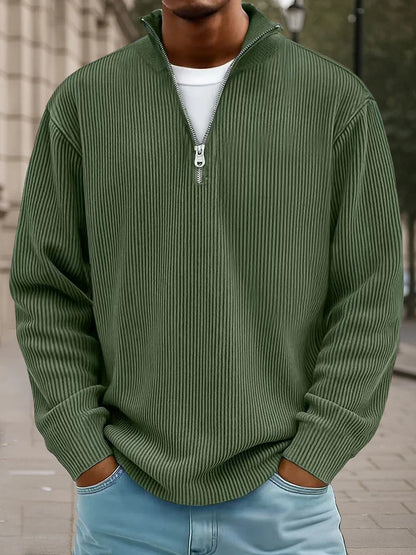 Calix — Men's Half-Zip Knit Pullover