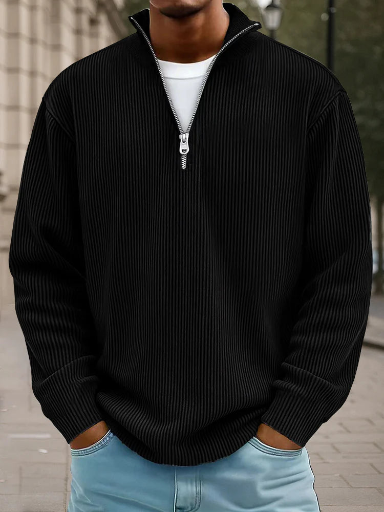Calix — Men's Half-Zip Knit Pullover